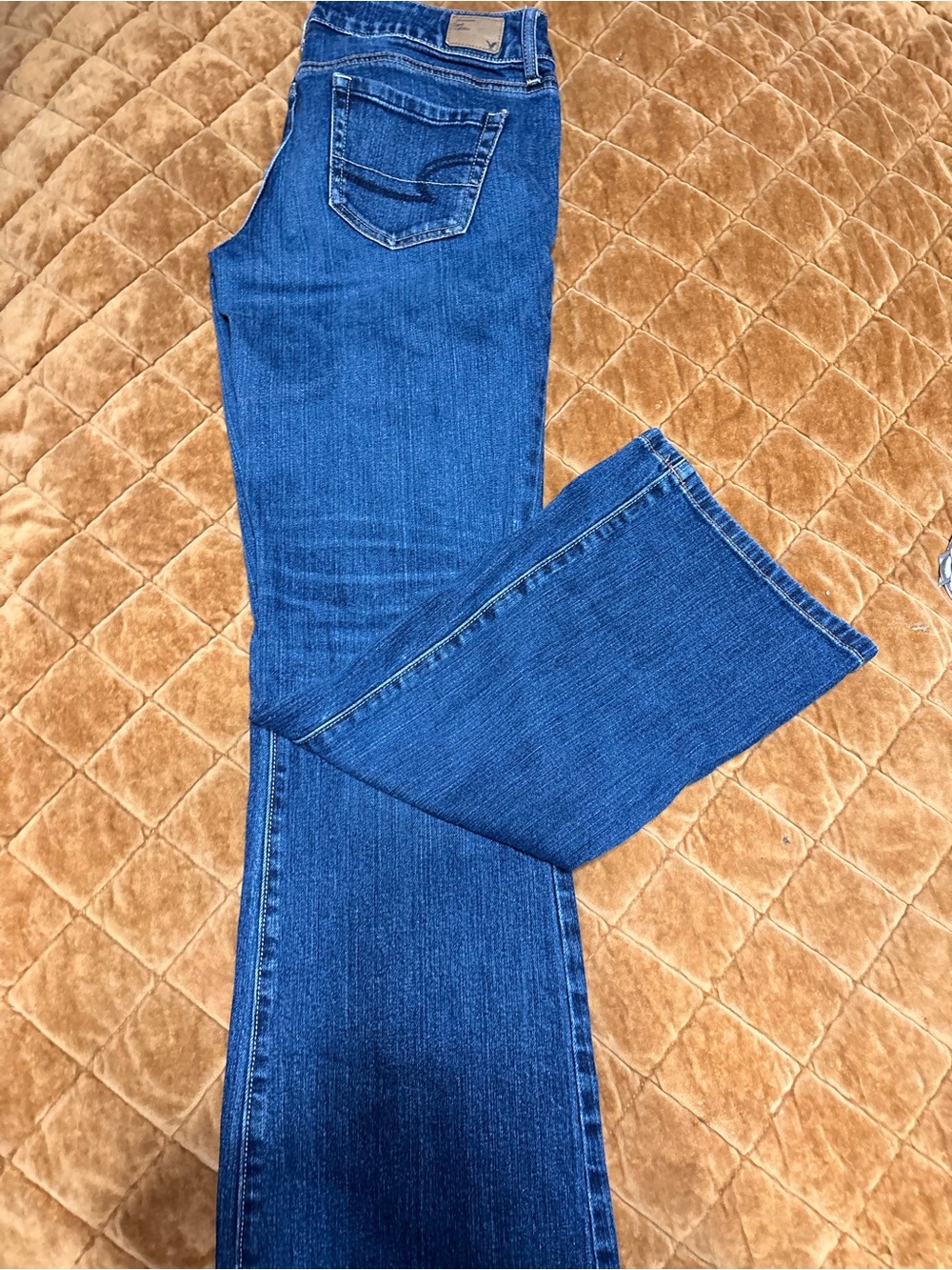 American Eagle Outfitters Dark Blue Flare Jeans